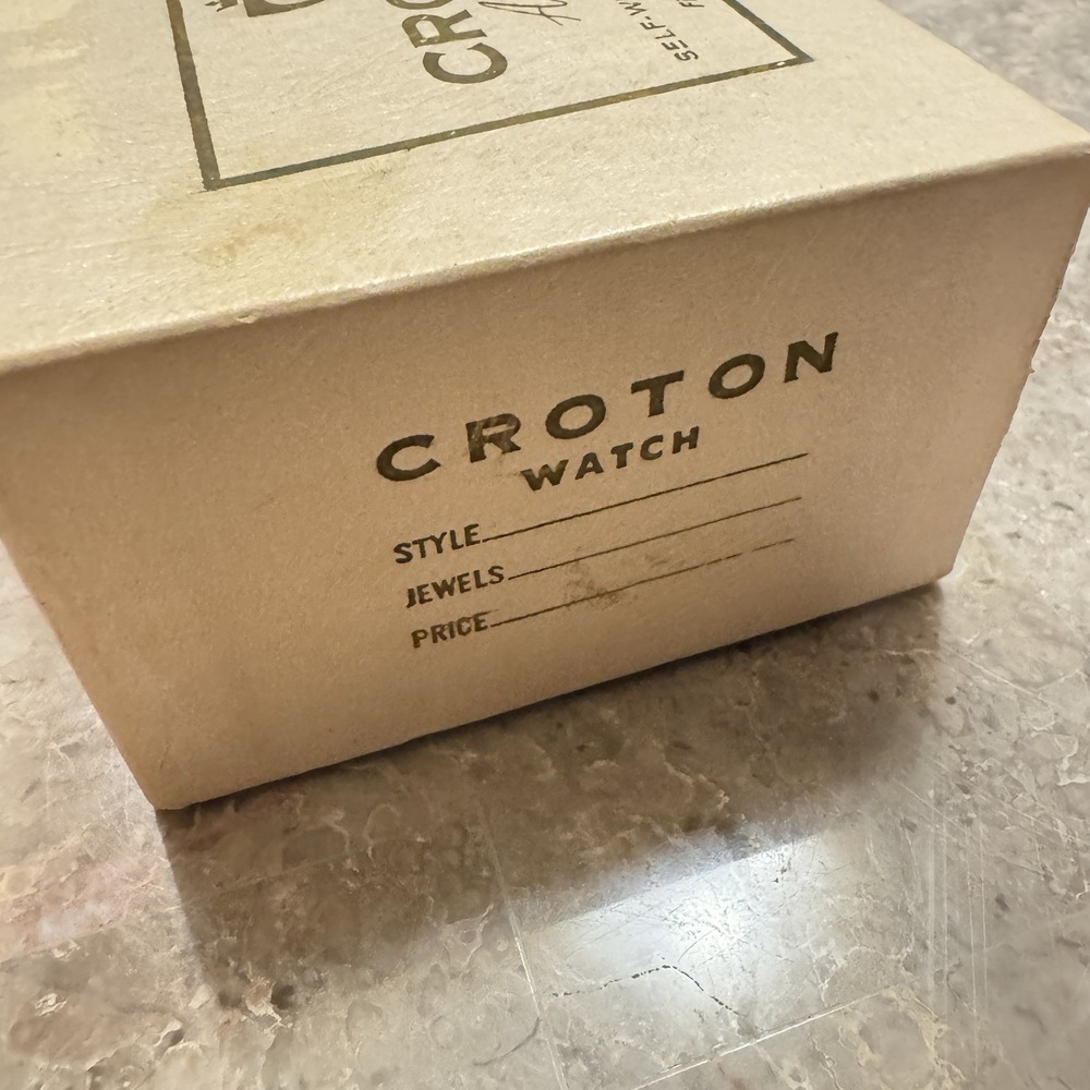 Watch Box Only Croton Box Empty Storage Display - Picture 4 of 5